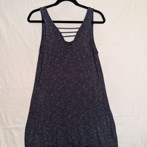 Allison Joy Blue Sleeveless V-Neck Sundress